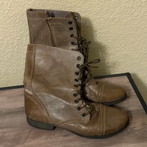 Women’s Size 8 Leather MidCalf Combat Boots